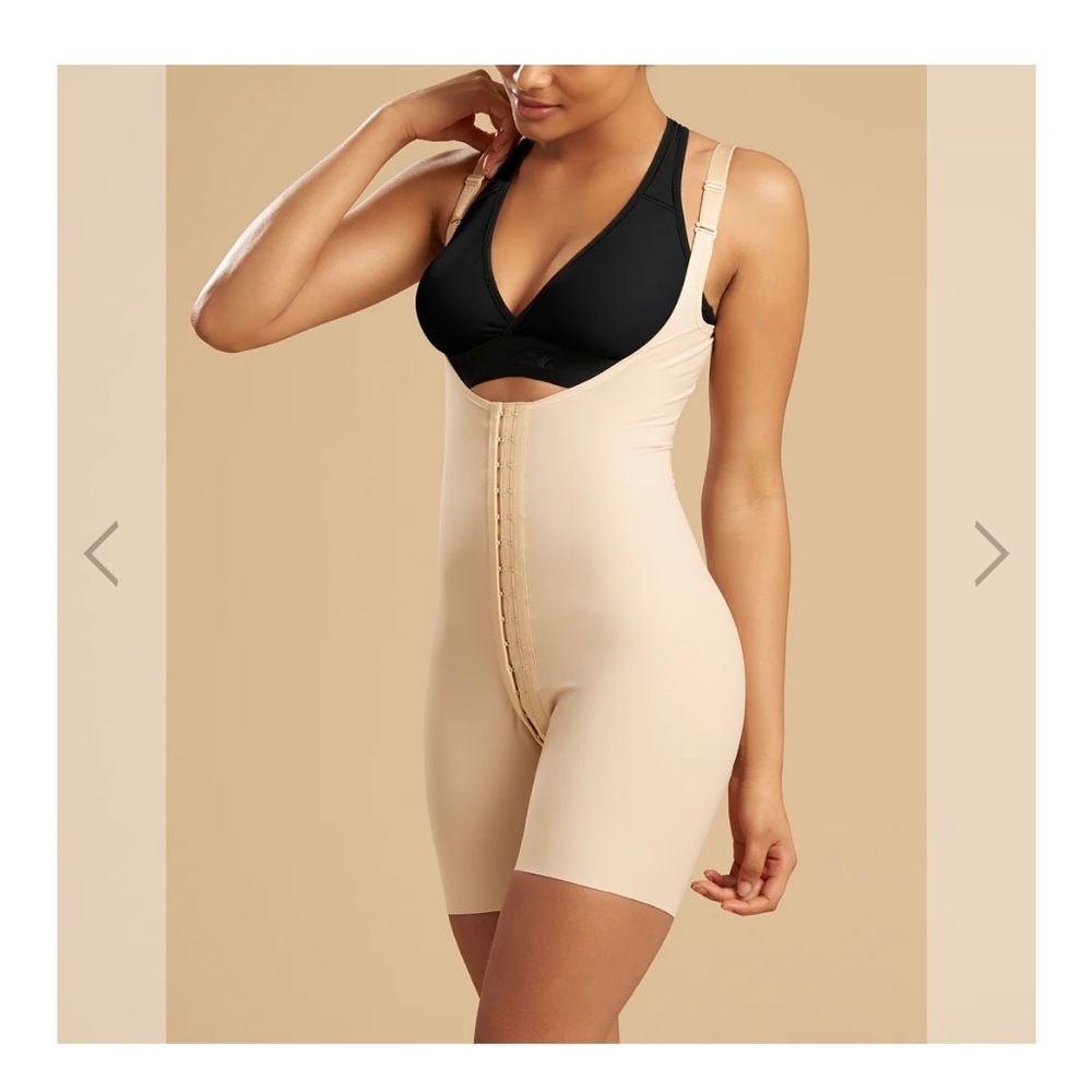 BLACK Open Crotch Shapewear - 3XL
